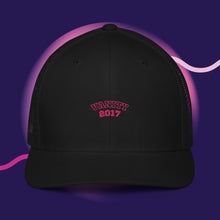 Load image into Gallery viewer, &quot;VANITY 2017&quot; Closed-back trucker cap