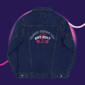 "Vanity Effect LLC" Unisex denim jacket