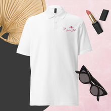 Load image into Gallery viewer, &#39;Woman I Am&#39; Business pique polo shirt