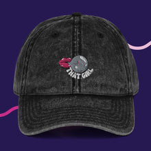 Load image into Gallery viewer, &quot;THAT GIRL&quot; Vintage Cotton Twill Cap